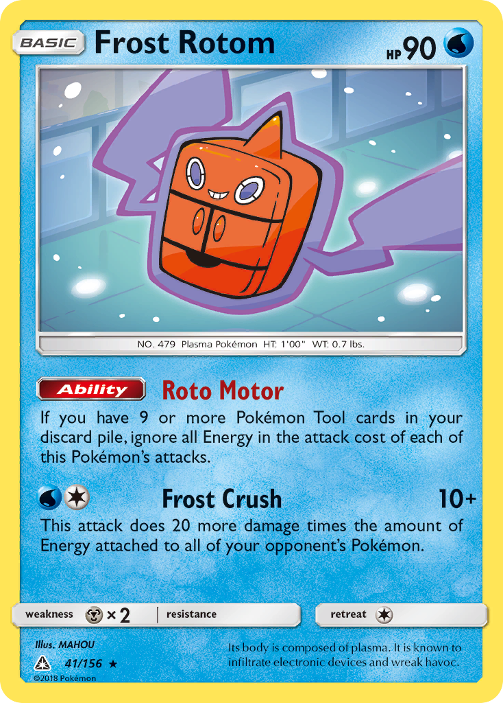 Frost Rotom (41/156) [Sun & Moon: Ultra Prism] | Card Citadel
