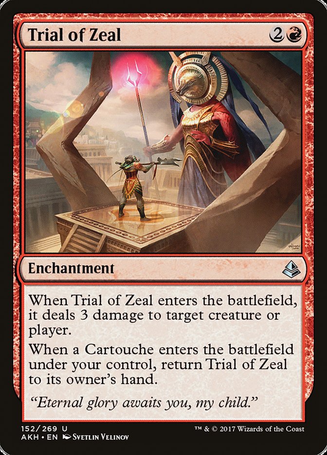 Trial of Zeal [Amonkhet] | Card Citadel