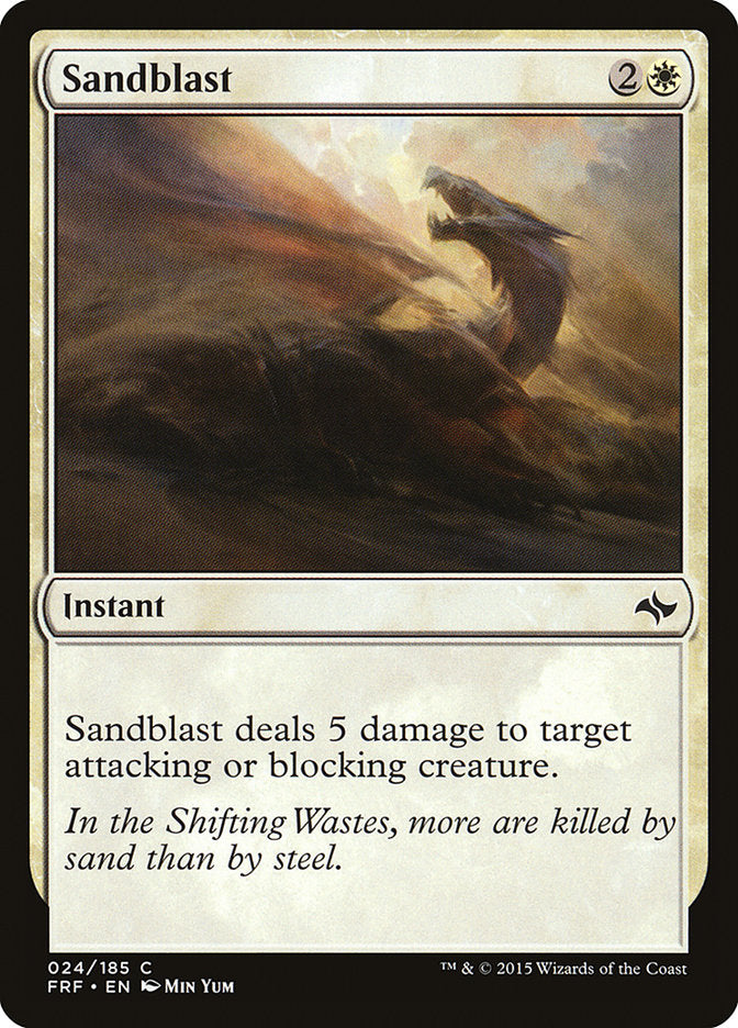 Sandblast [Fate Reforged] | Card Citadel