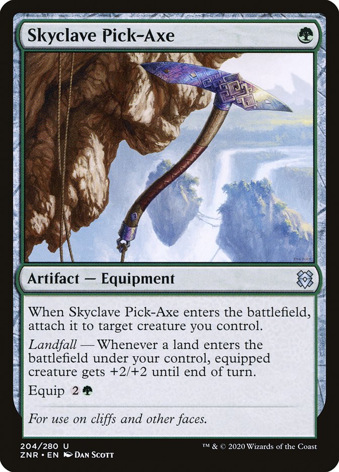 Skyclave Pick-Axe [Zendikar Rising] | Card Citadel