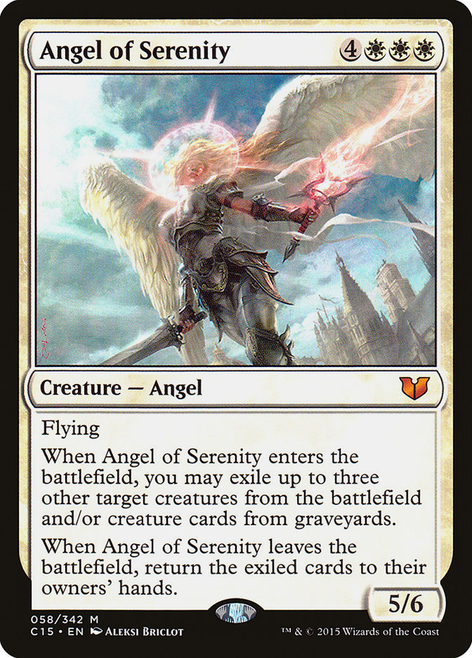 Angel of Serenity [Commander 2015] | Card Citadel