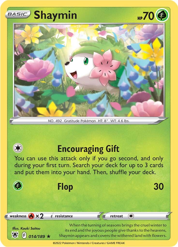 Shaymin (014/189) [Sword & Shield: Astral Radiance] | Card Citadel