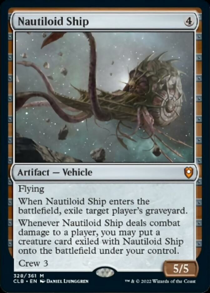 Nautiloid Ship [Commander Legends: Battle for Baldur's Gate] | Card Citadel