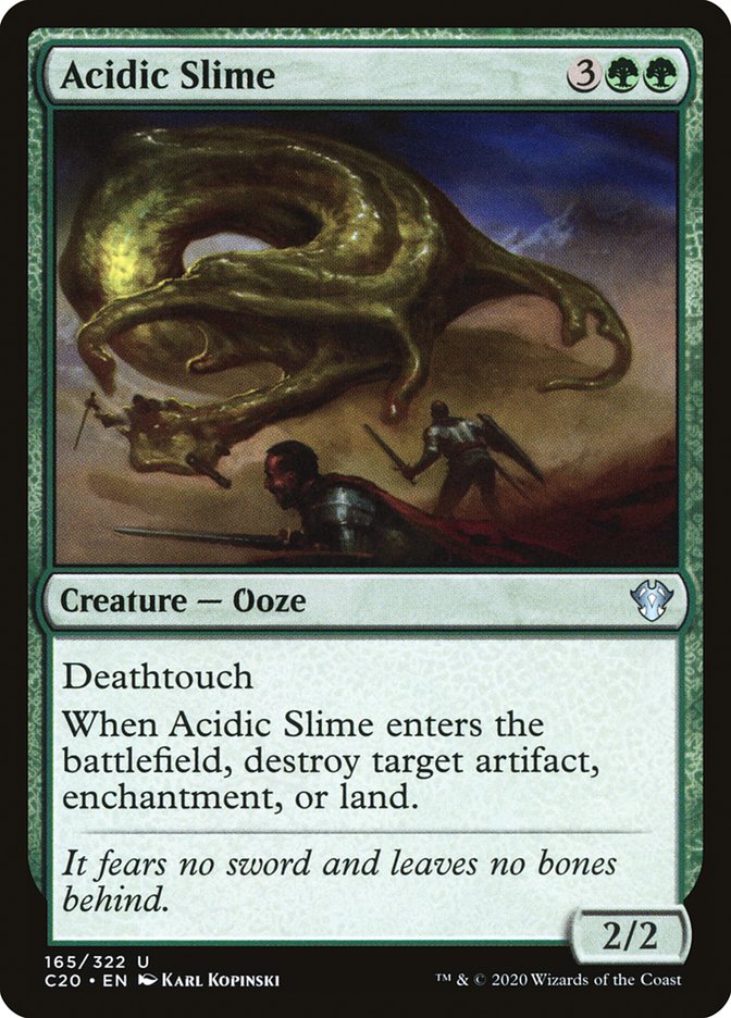 Acidic Slime [Commander 2020] | Card Citadel