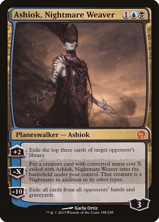 Ashiok, Nightmare Weaver [Theros] | Card Citadel