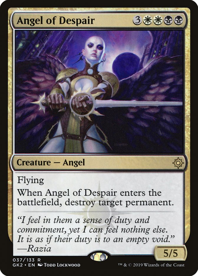 Angel of Despair [Ravnica Allegiance Guild Kit] | Card Citadel