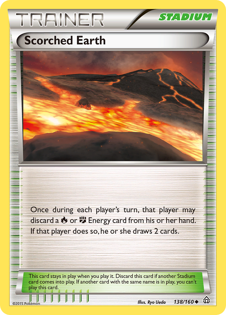 Scorched Earth (138/160) [XY: Primal Clash] | Card Citadel