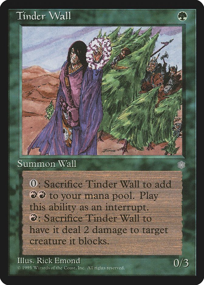 Tinder Wall [Ice Age] | Card Citadel