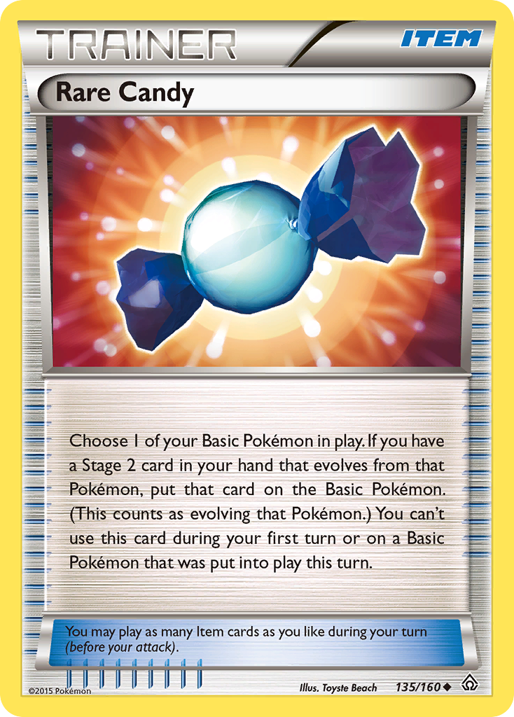 Rare Candy (135/160) [XY: Primal Clash] | Card Citadel