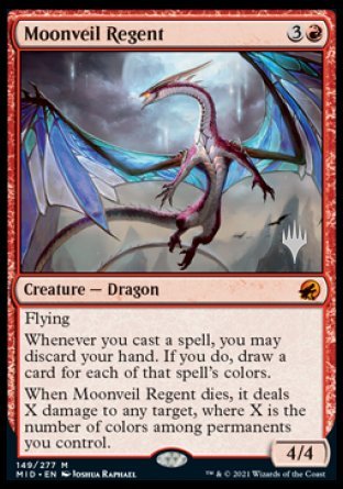 Moonveil Regent (Promo Pack) [Innistrad: Midnight Hunt Promos] | Card Citadel