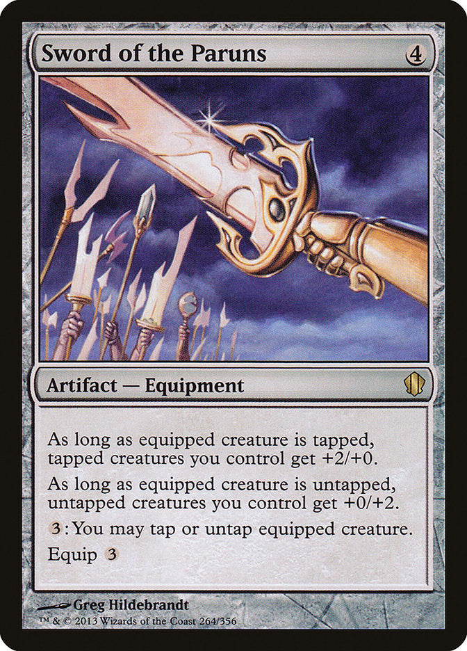 Sword of the Paruns [Commander 2013] | Card Citadel