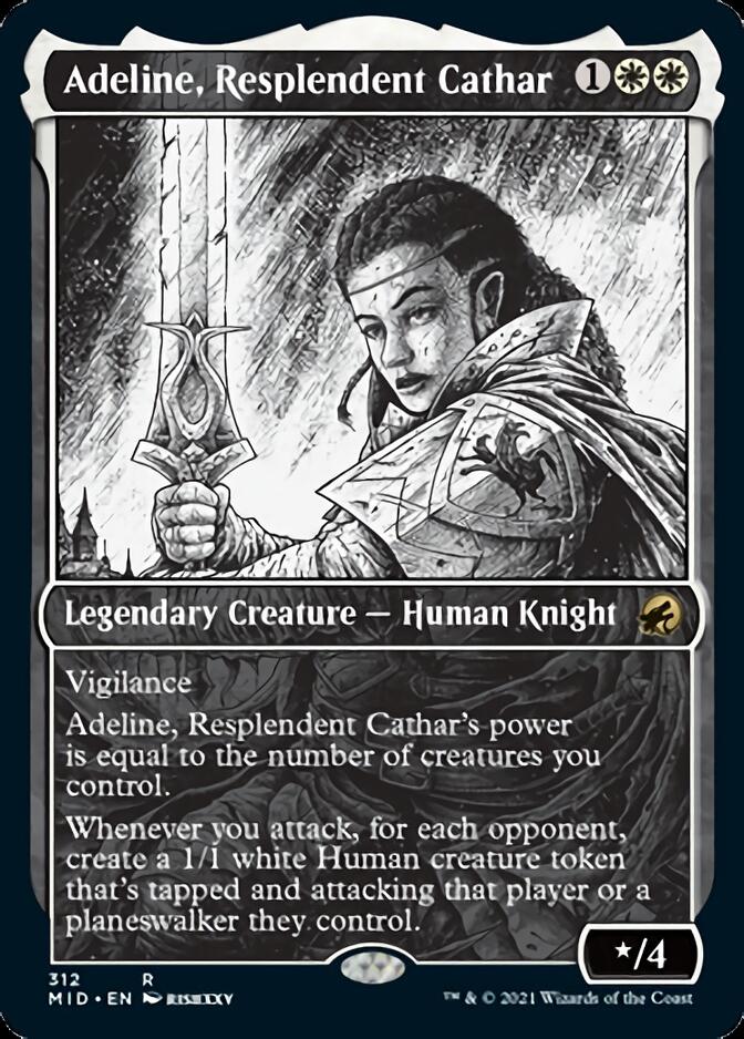Adeline, Resplendent Cathar (Showcase Eternal Night) [Innistrad: Midnight Hunt] | Card Citadel
