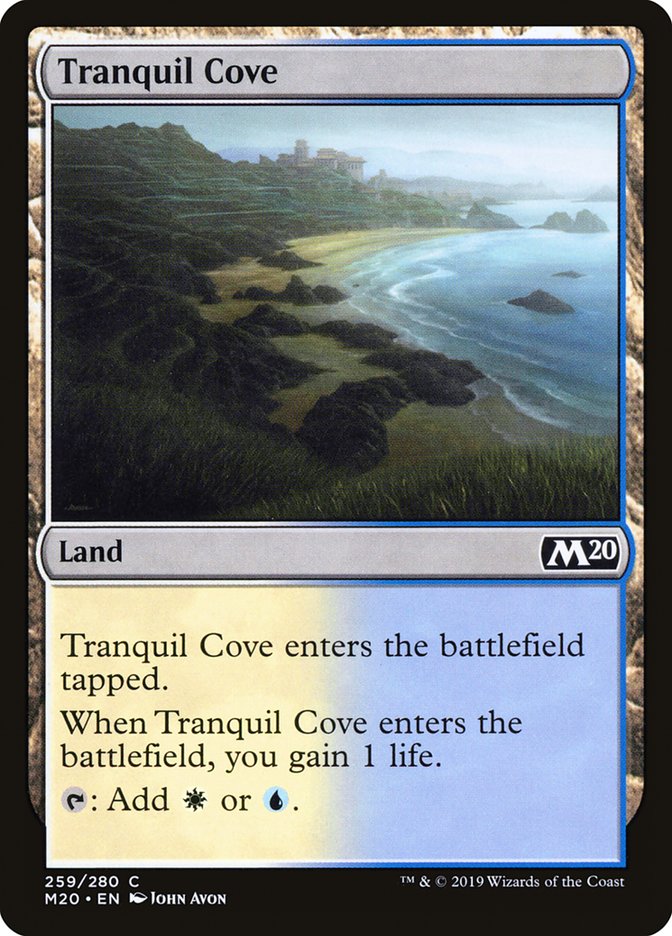 Tranquil Cove [Core Set 2020] | Card Citadel