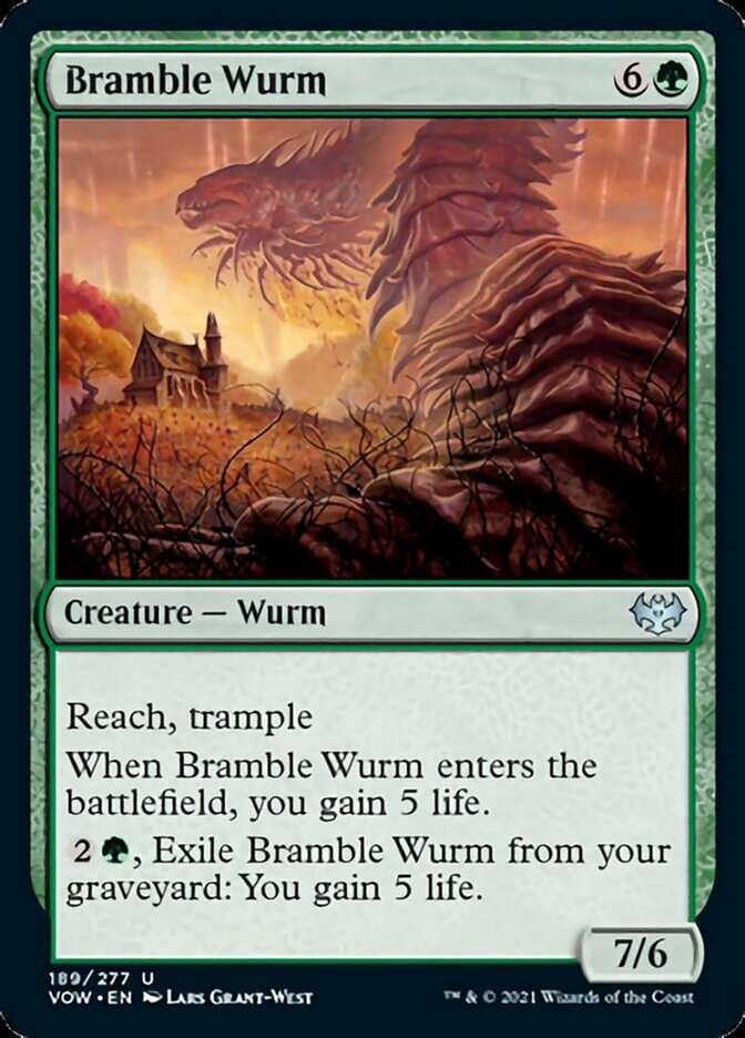 Bramble Wurm [Innistrad: Crimson Vow] | Card Citadel