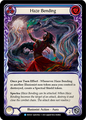 Haze Bending (Blue) [EVR141] (Everfest)  1st Edition Rainbow Foil | Card Citadel