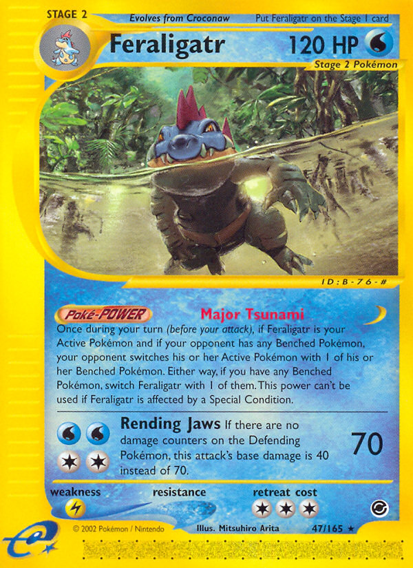 Feraligatr (47/165) [Expedition: Base Set] | Card Citadel