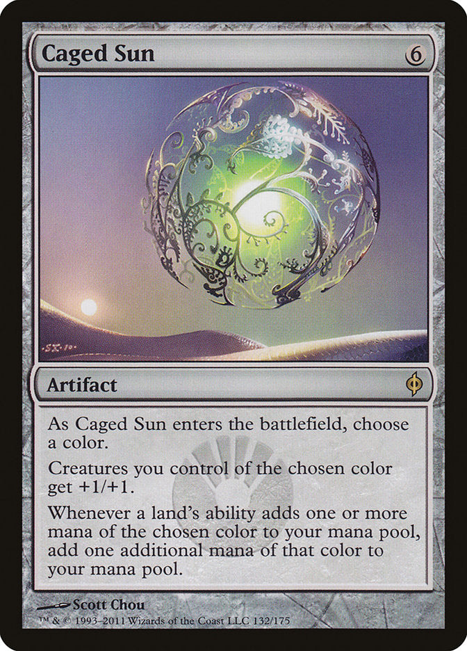 Caged Sun [New Phyrexia] | Card Citadel