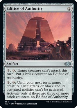 Edifice of Authority [Jumpstart 2022] | Card Citadel