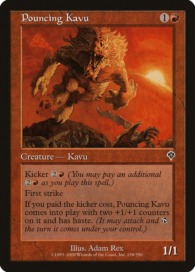 Pouncing Kavu [Invasion] | Card Citadel