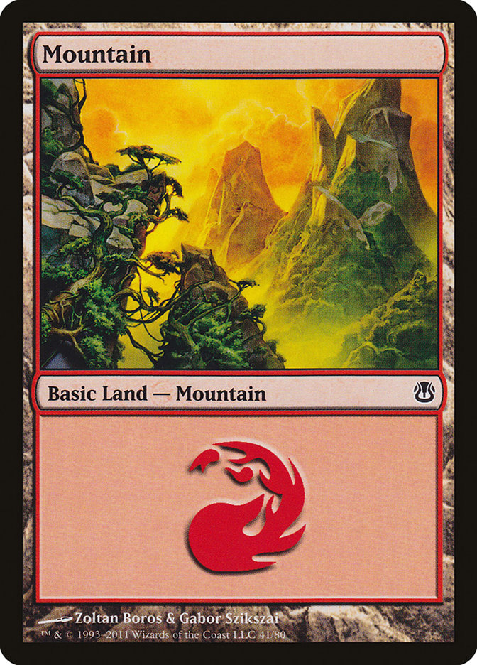 Mountain (41) [Duel Decks: Ajani vs. Nicol Bolas] | Card Citadel