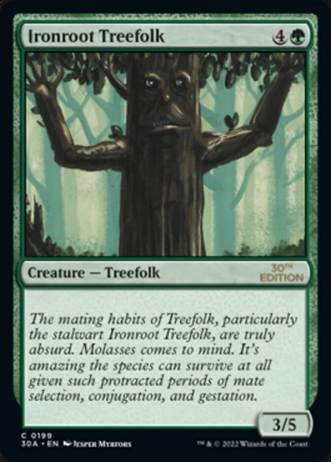 Ironroot Treefolk [30th Anniversary Edition] | Card Citadel