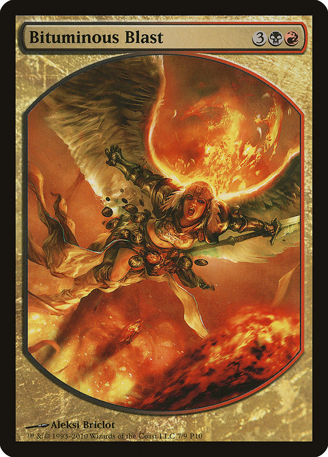Bituminous Blast [Magic Player Rewards 2010] | Card Citadel