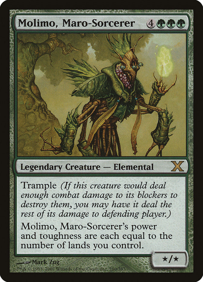 Molimo, Maro-Sorcerer [Tenth Edition] | Card Citadel