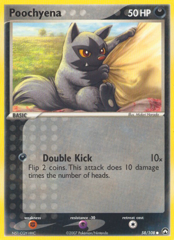 Poochyena (58/108) [EX: Power Keepers] | Card Citadel