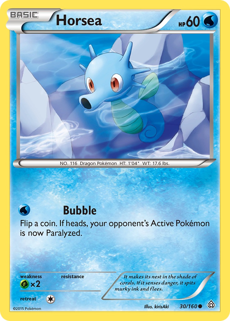 Horsea (30/160) [XY: Primal Clash] | Card Citadel