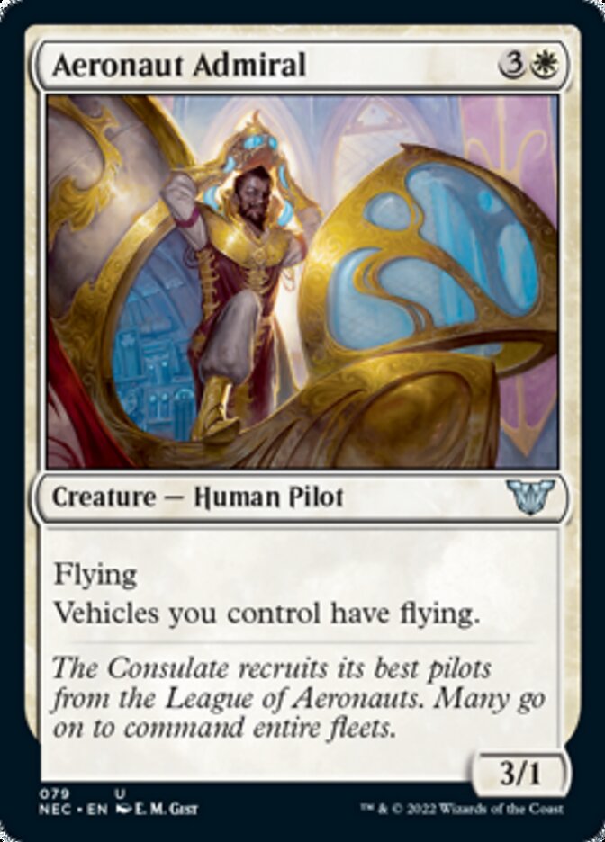 Aeronaut Admiral [Kamigawa: Neon Dynasty Commander] | Card Citadel