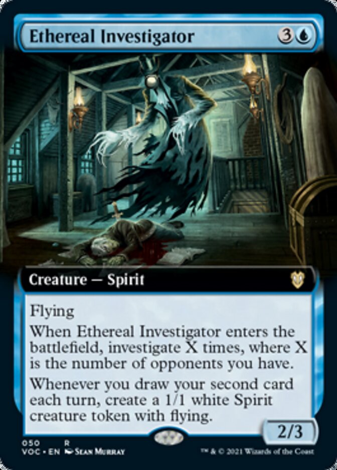 Ethereal Investigator (Extended) [Innistrad: Crimson Vow Commander] | Card Citadel