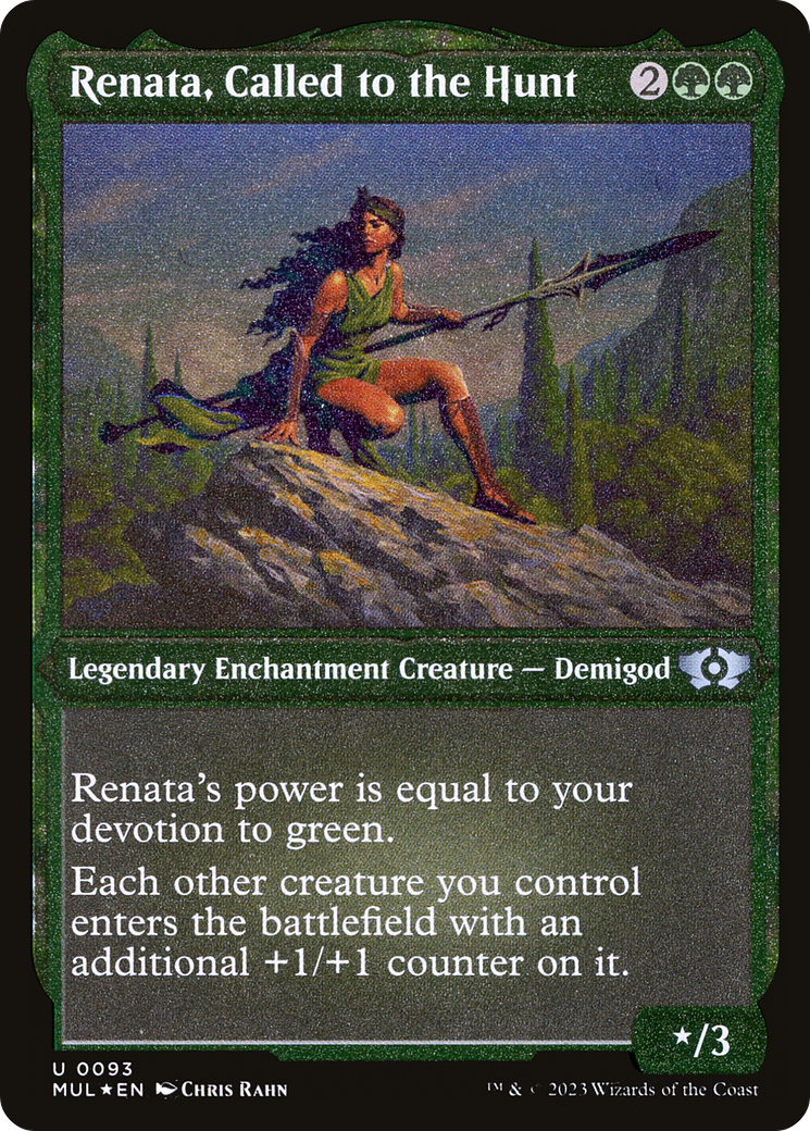 Renata, Called to the Hunt (Foil Etched) [Multiverse Legends] | Card Citadel