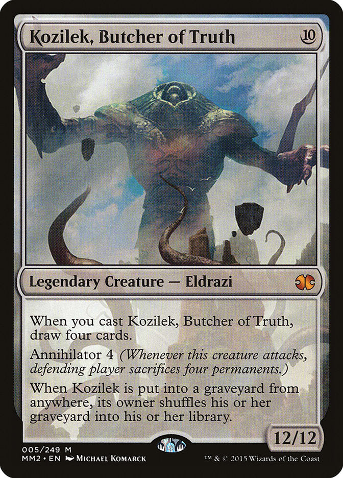 Kozilek, Butcher of Truth [Modern Masters 2015] | Card Citadel