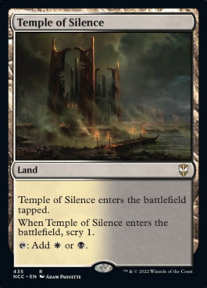 Temple of Silence [Streets of New Capenna Commander] | Card Citadel