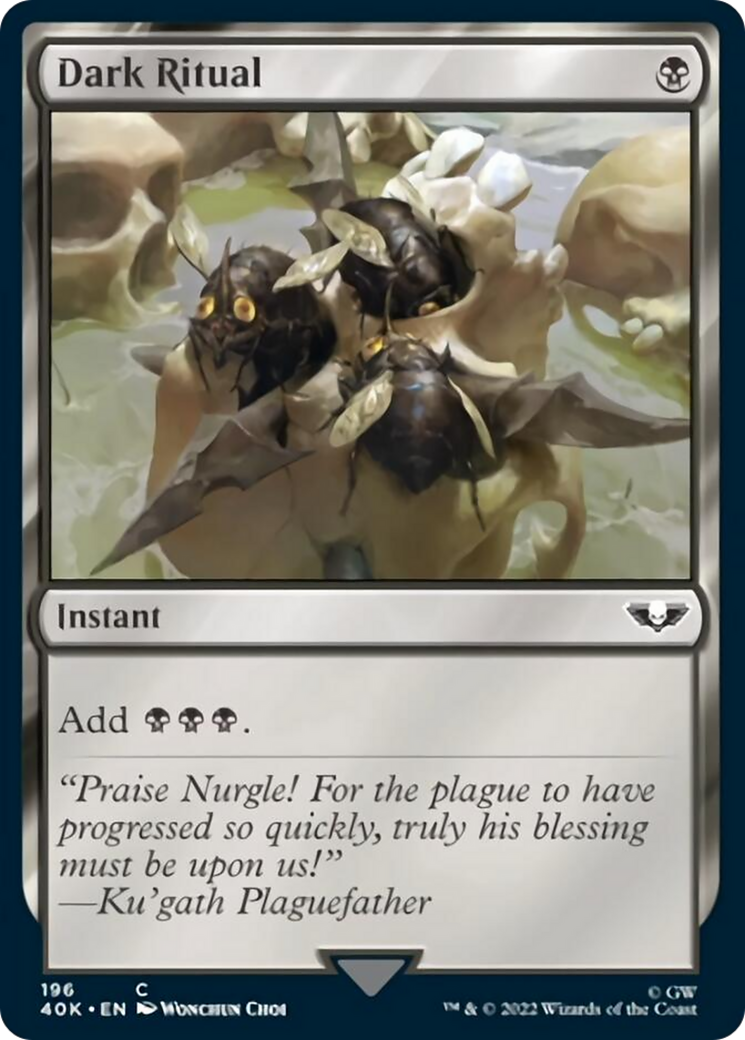 Dark Ritual (Surge Foil) [Universes Beyond: Warhammer 40,000] | Card Citadel