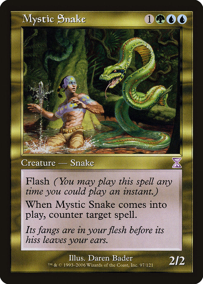 Mystic Snake [Time Spiral Timeshifted] | Card Citadel