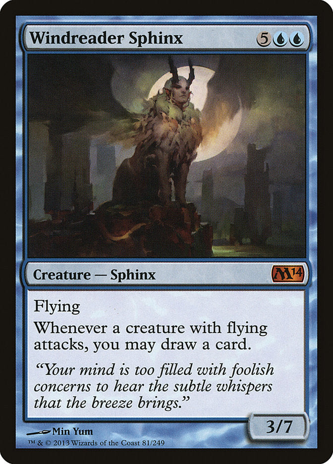 Windreader Sphinx [Magic 2014] | Card Citadel