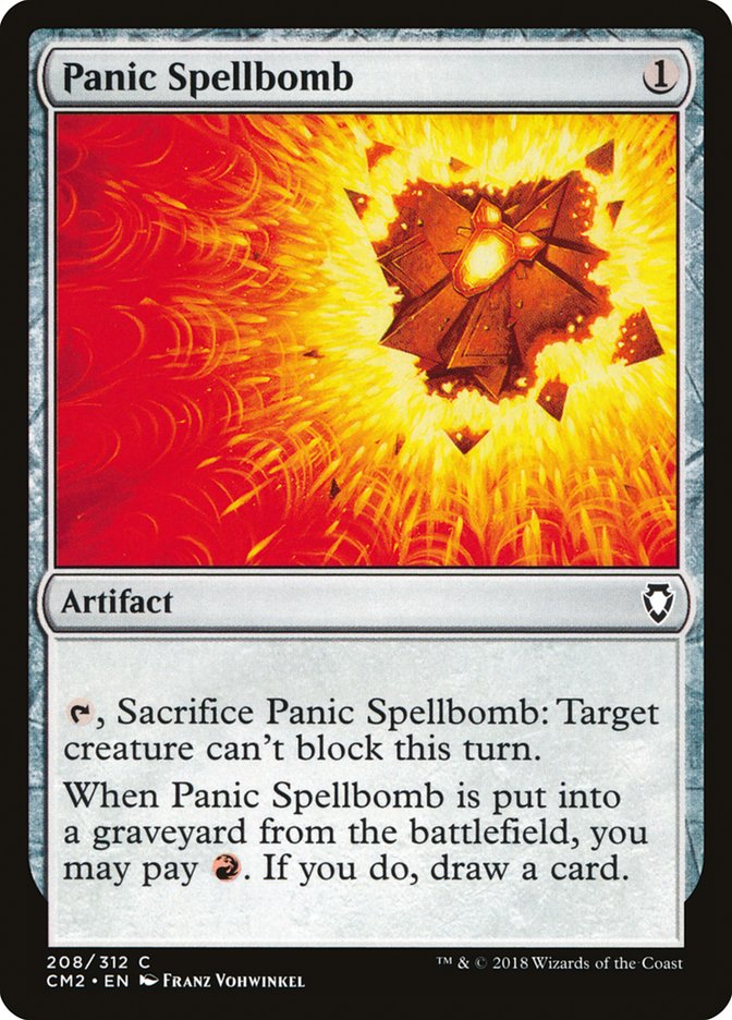 Panic Spellbomb [Commander Anthology Volume II] | Card Citadel