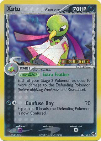 Xatu (25/101) (Delta Species) (Stamped) [EX: Dragon Frontiers] | Card Citadel