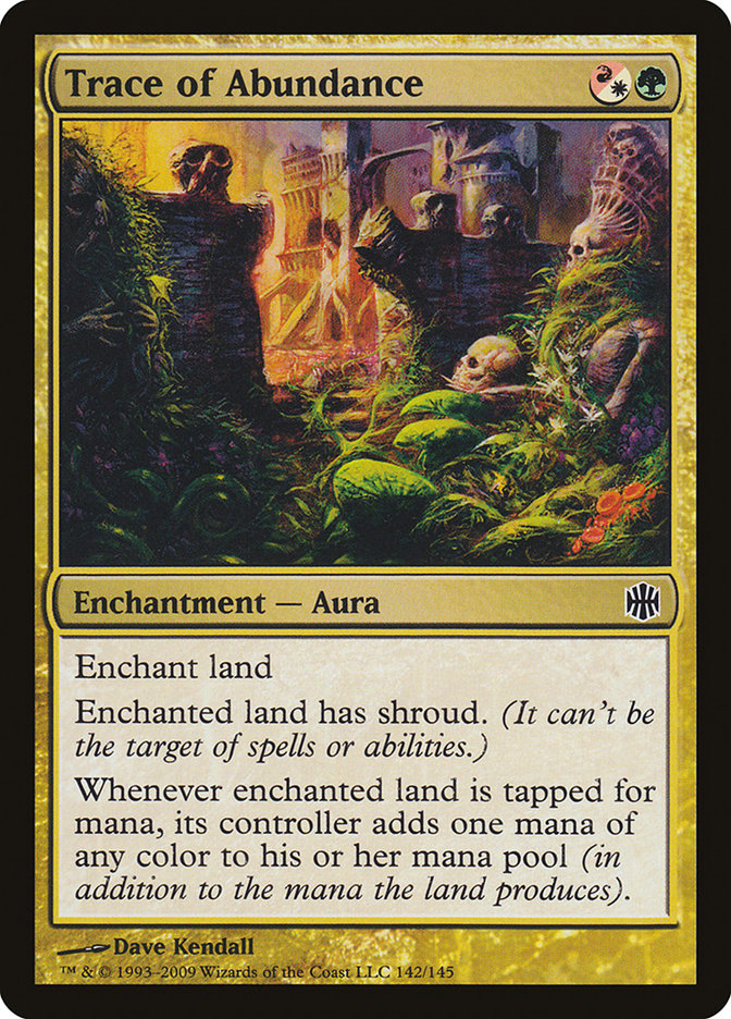 Trace of Abundance [Alara Reborn] | Card Citadel