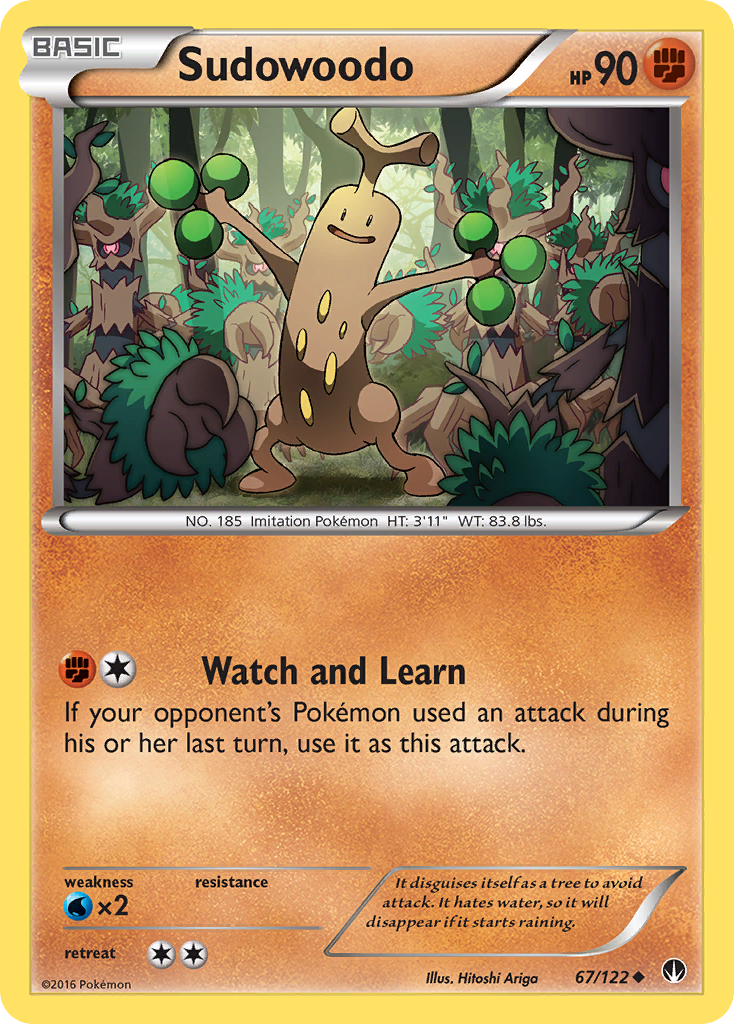 Sudowoodo (67/122) [XY: BREAKpoint] | Card Citadel