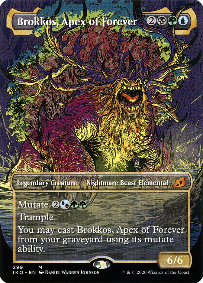 Brokkos, Apex of Forever (Showcase) [Ikoria: Lair of Behemoths] | Card Citadel