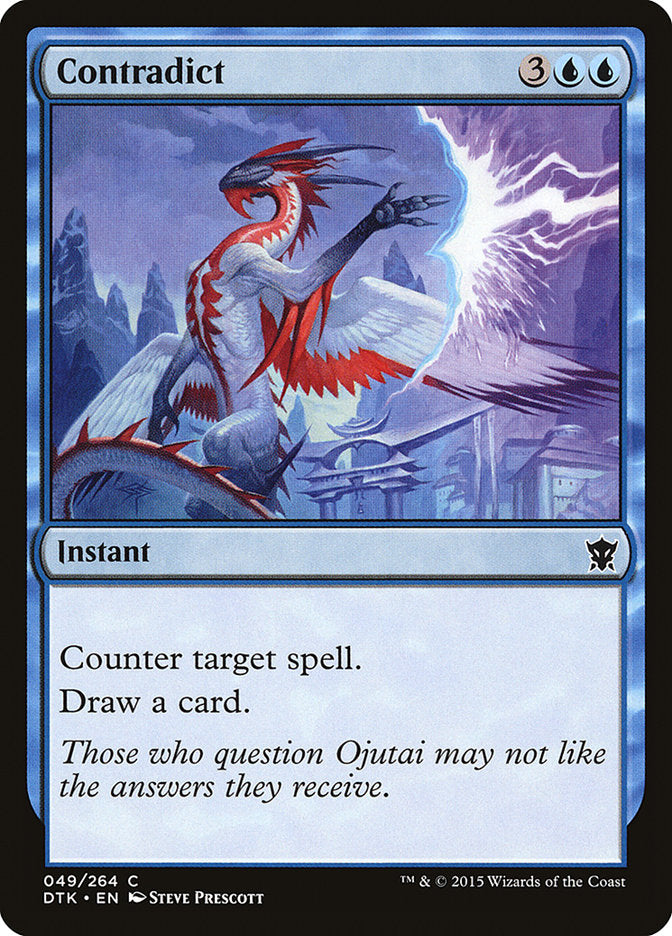 Contradict [Dragons of Tarkir] | Card Citadel