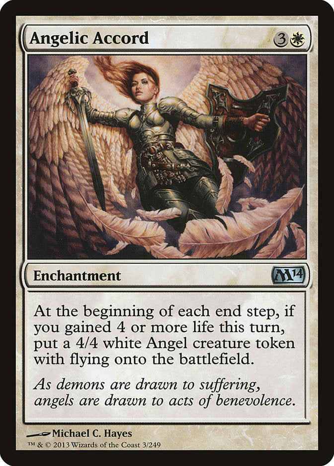 Angelic Accord [Magic 2014] | Card Citadel