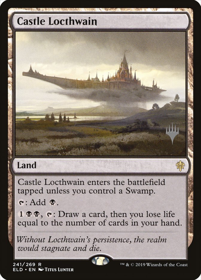 Castle Locthwain (Promo Pack) [Throne of Eldraine Promos] | Card Citadel