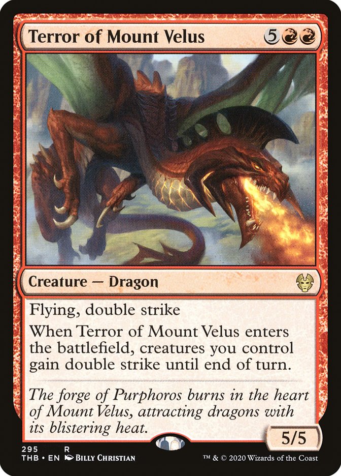 Terror of Mount Velus [Theros Beyond Death] | Card Citadel