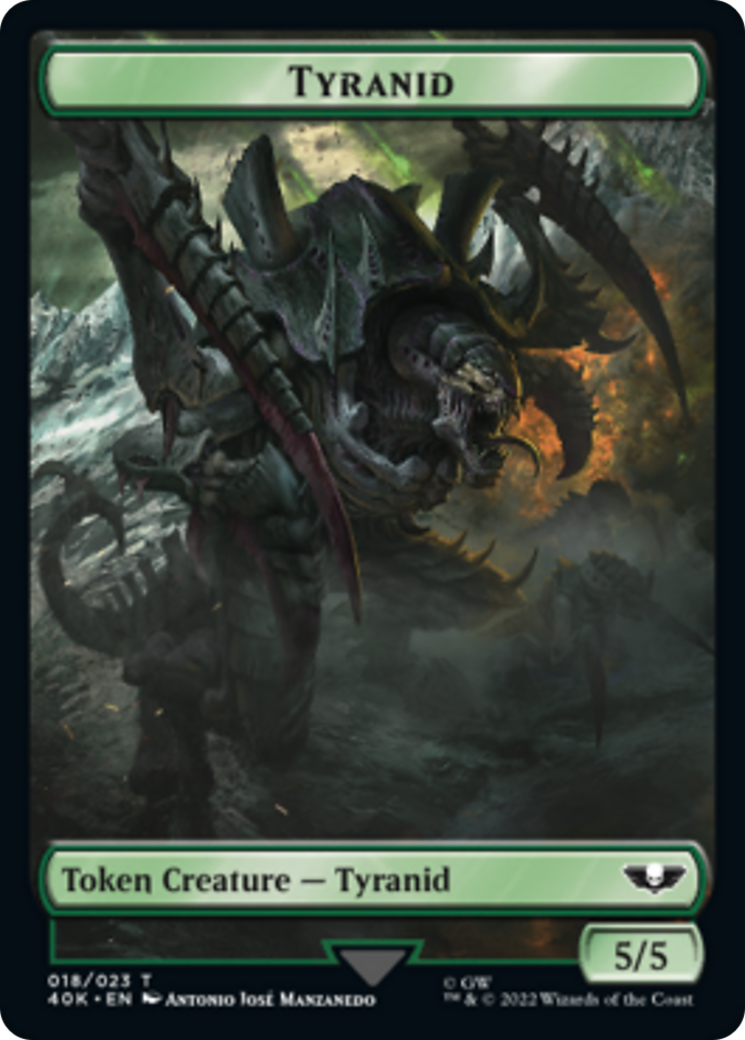 Tyranid (17) // Tyranid (18) [Universes Beyond: Warhammer 40,000 Tokens] | Card Citadel