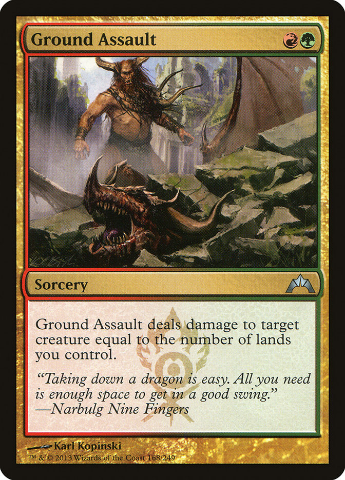 Ground Assault [Gatecrash] | Card Citadel