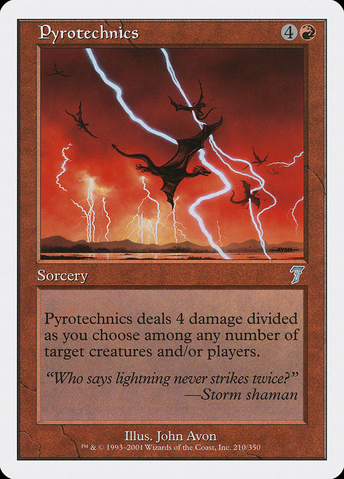 Pyrotechnics [Seventh Edition] | Card Citadel