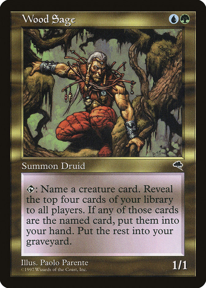 Wood Sage [Tempest] | Card Citadel